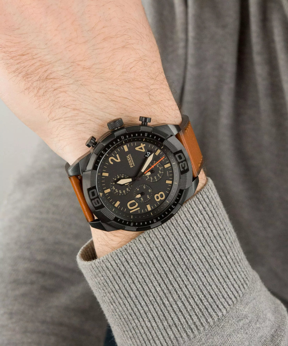 Reloj Fossil Bronson de Hombre Pulsera de Piel