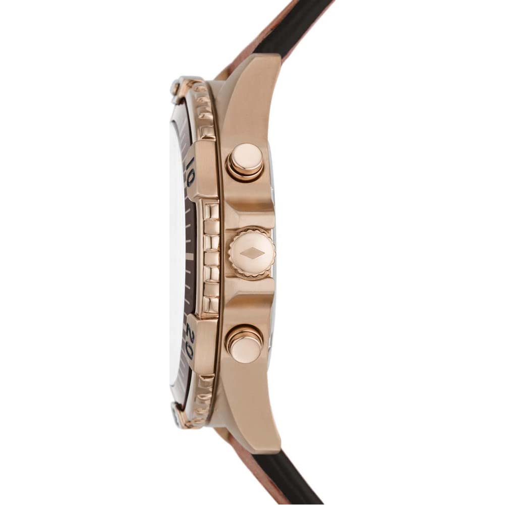 Reloj Fossil Garrett de hombre pulsera de cuero 44mm