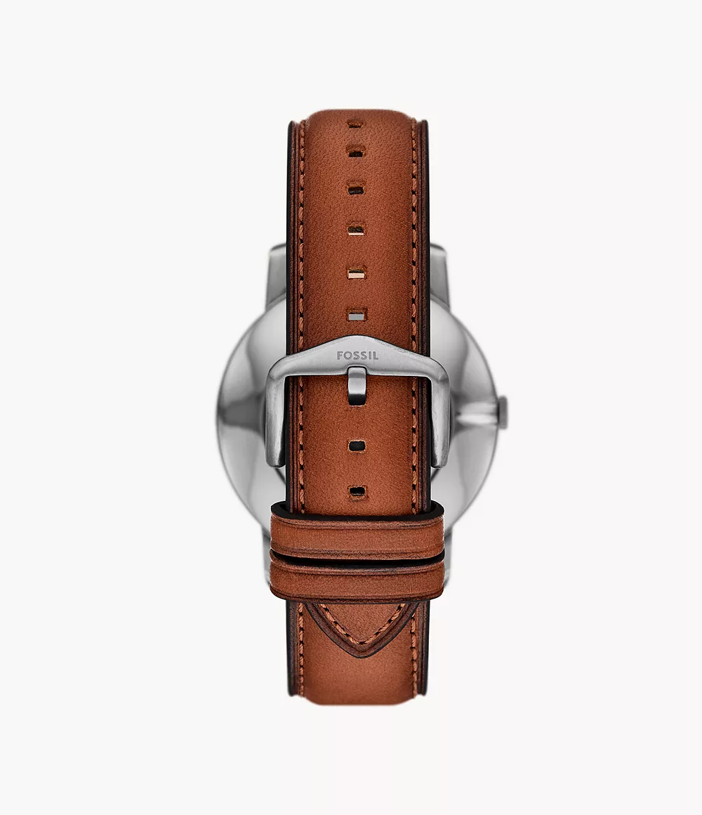 Fossil The Minimalist Reloj para Hombre Análogo Pulsera de Cuero