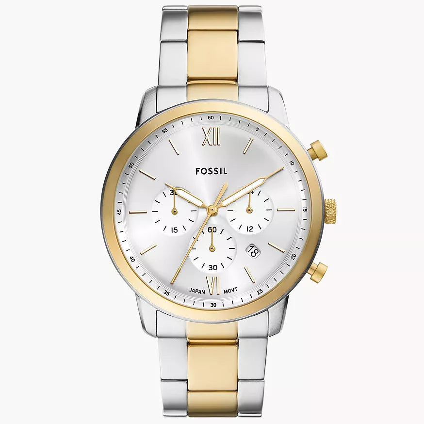 Reloj Fossil Neutra para caballero pulsera de metal 44mm