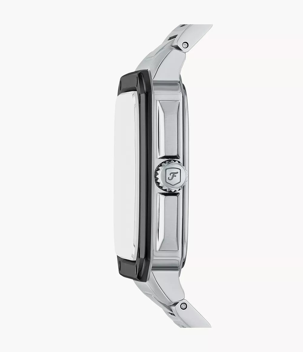 Reloj Fossil Crosby de caballero pulsera de metal 42 mm