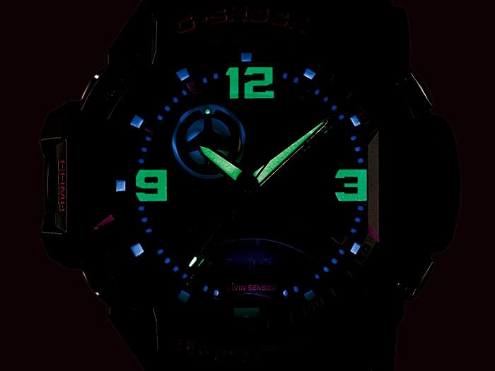 GA-1000-1A Reloj G-Shock Pulsera de Resina para Hombre Doble hora