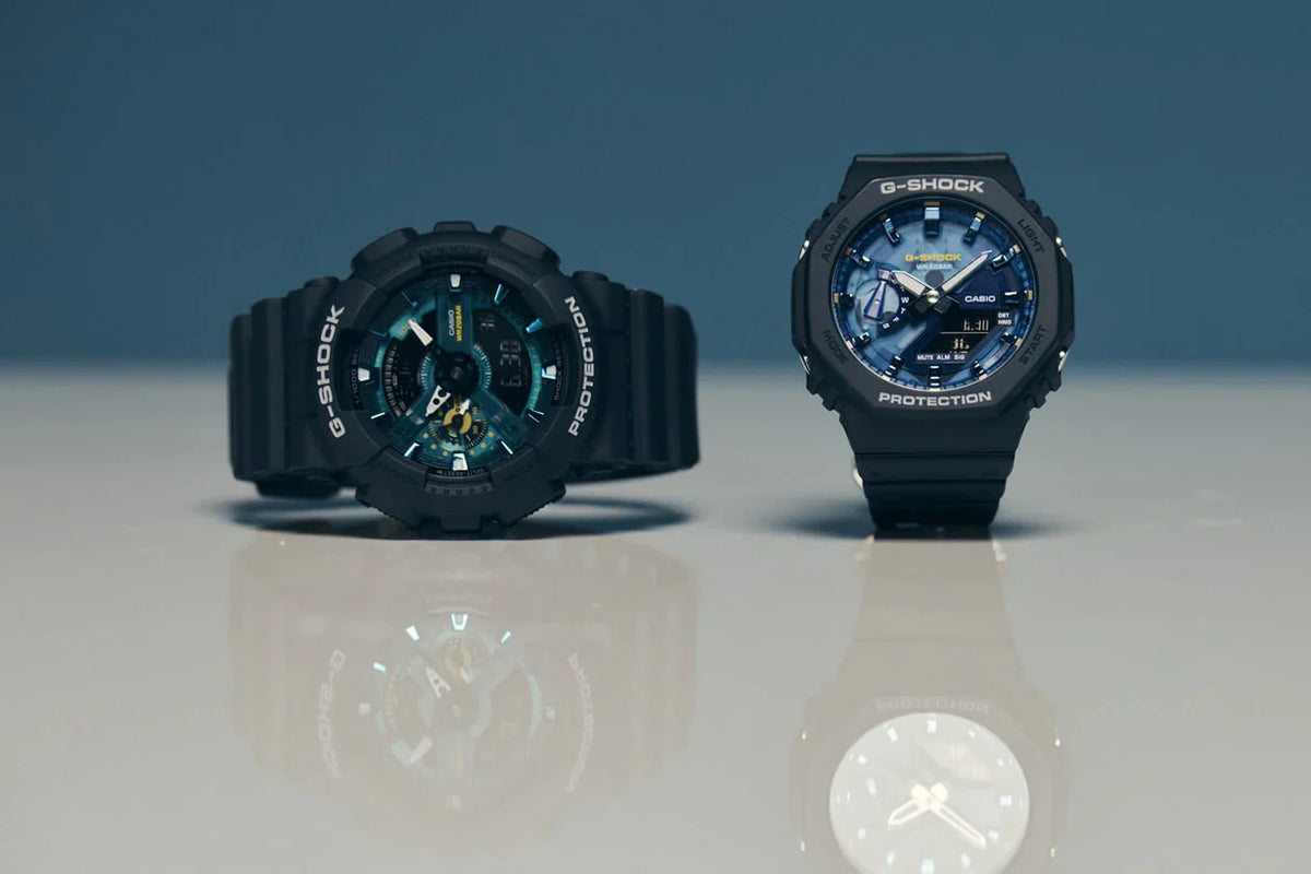 GA-110 Reloj G-Shock Pulsera de Resina para Hombre Doble hora