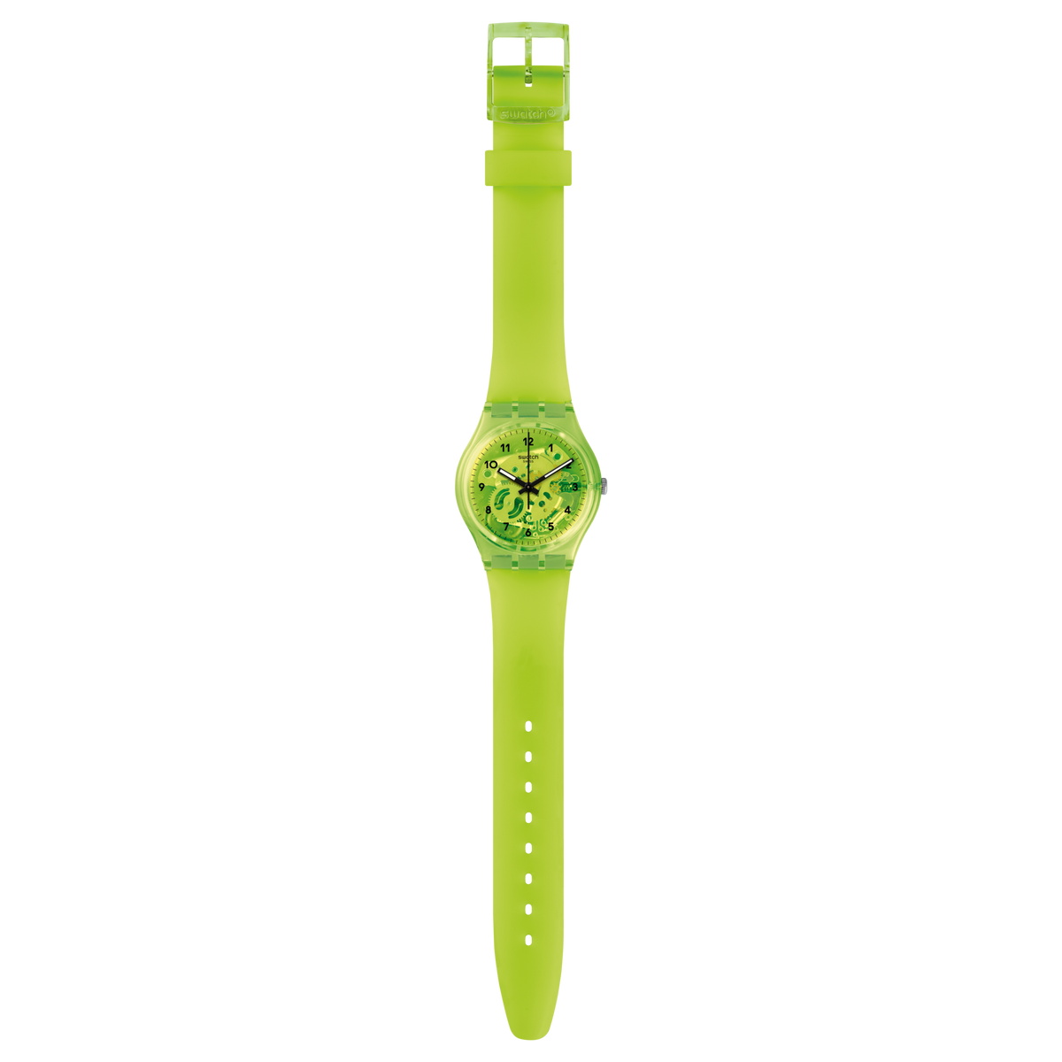 GG227 Reloj Swatch Lemon Flavour de hombre pulsera de resina