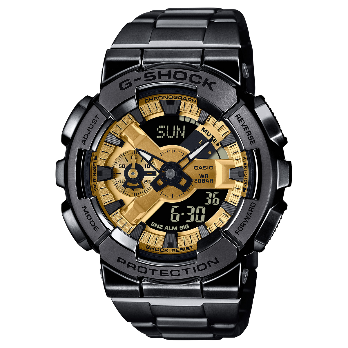 GM-110 Reloj G-Shock de hombre correa de metal