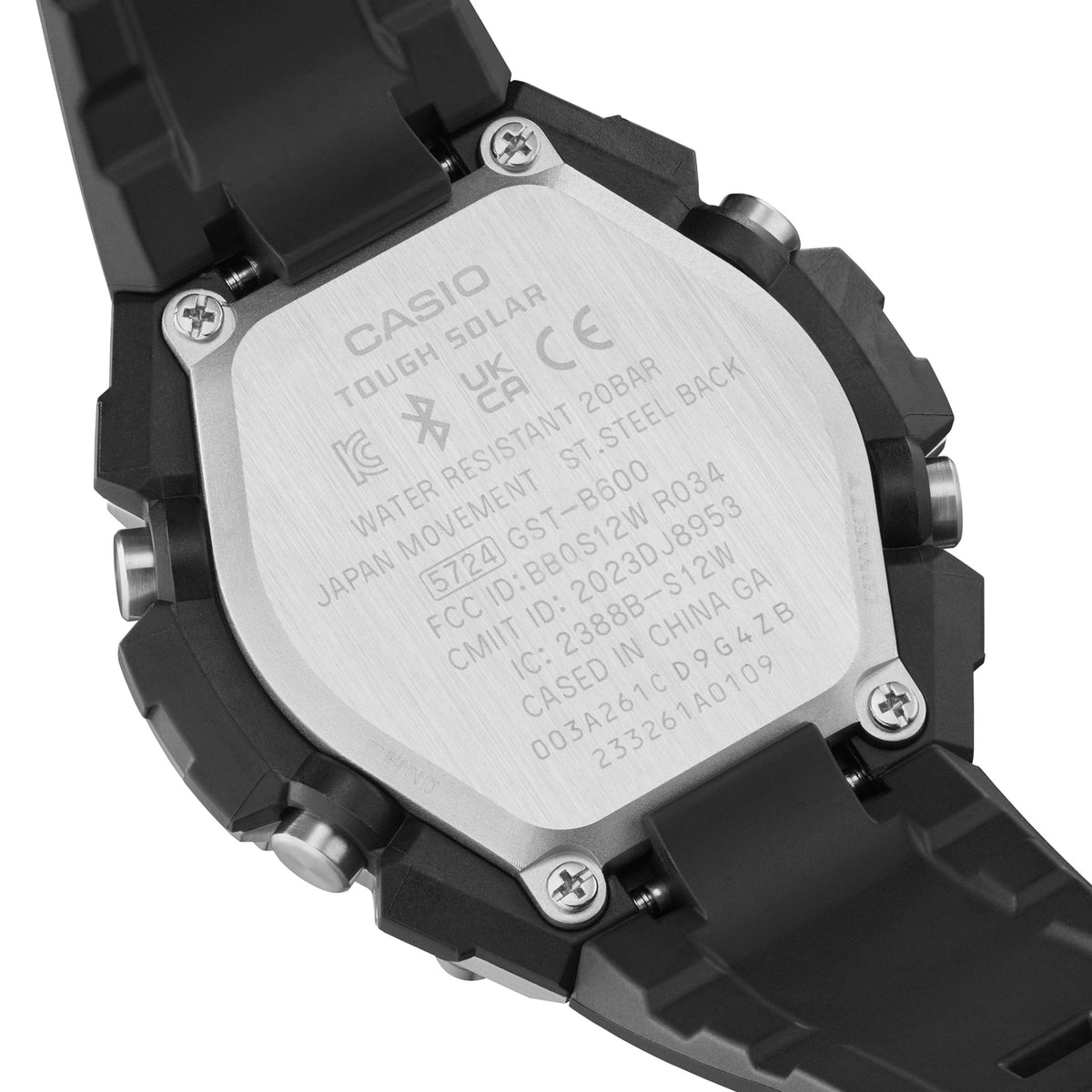GST-B600 Reloj G-Shock de hombre pulsera de resina