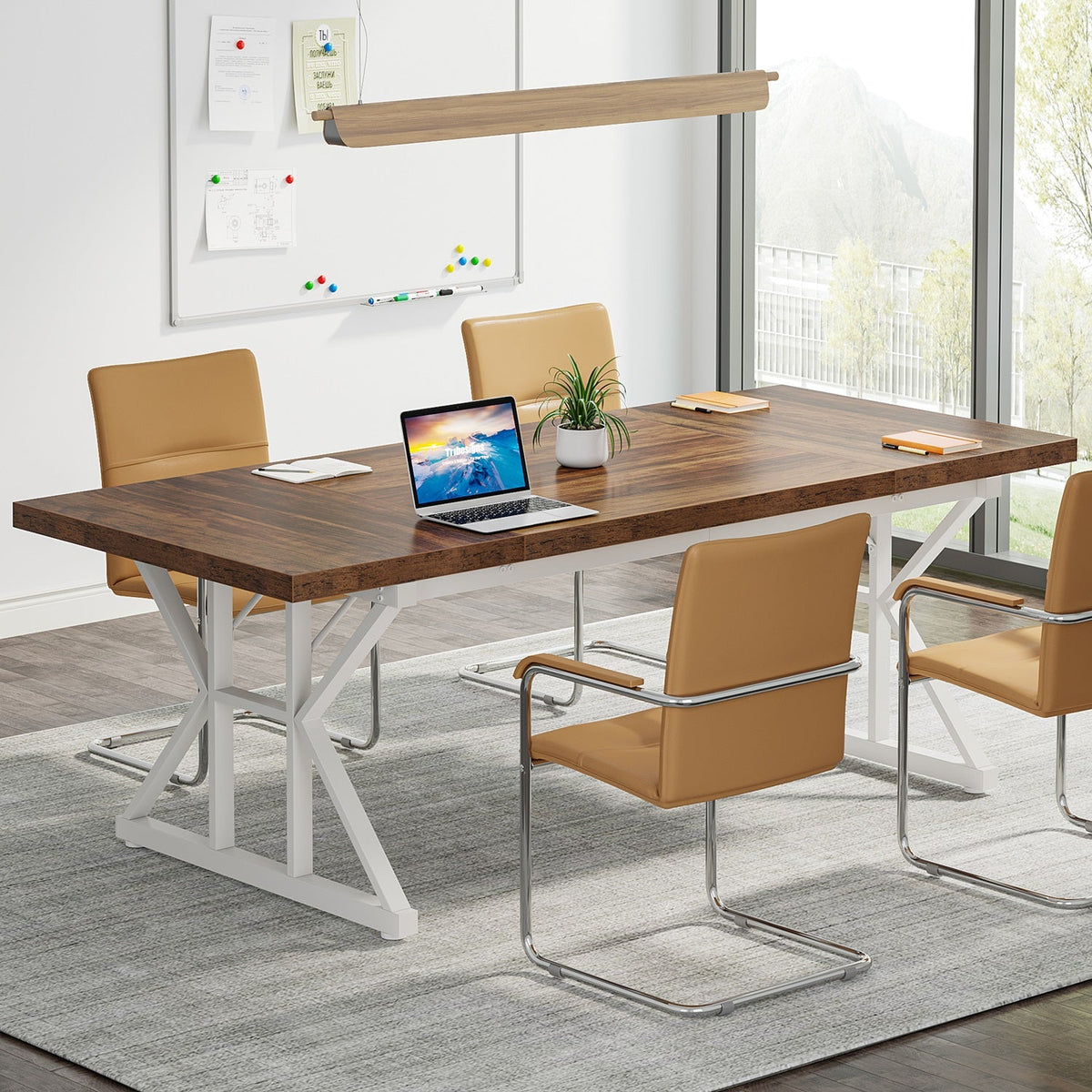 Tribesigns escritorio mueble para oficina y homeoffice HOGA-JW