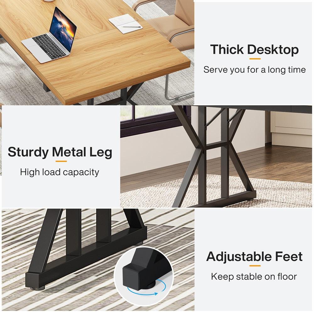 Tribesigns escritorio mueble para oficina y homeoffice HOGA-JW
