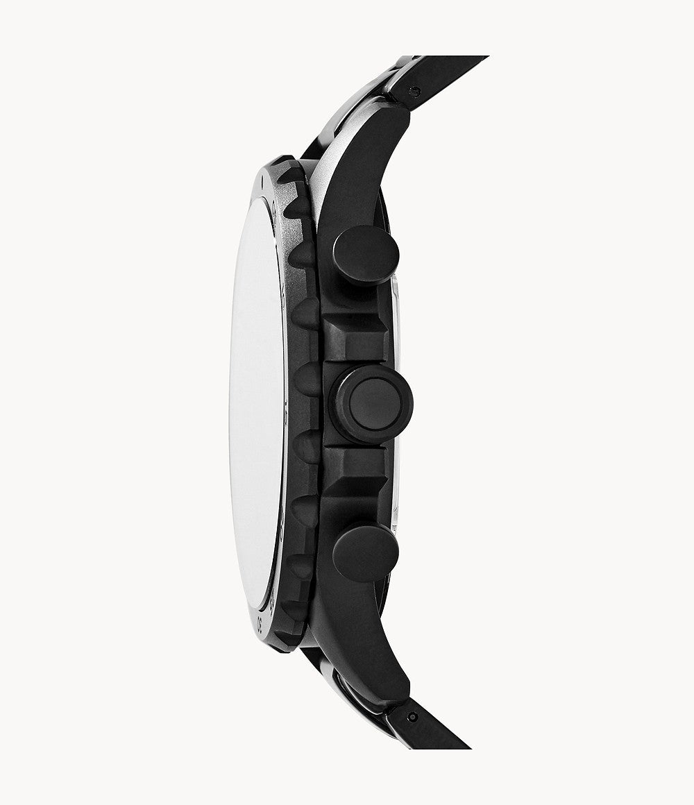 Reloj Fossil Nate de hombre correa de acero inoxidable