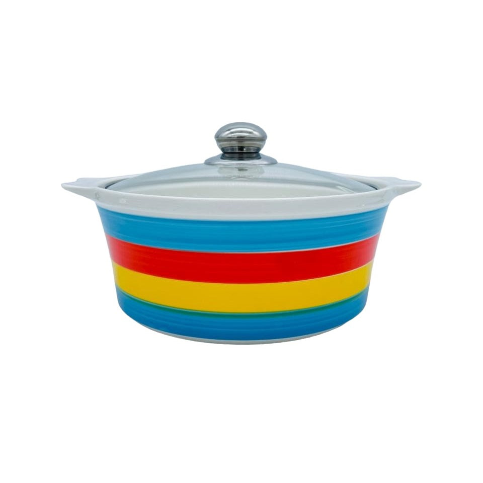 KL4847-1 Cacerola con tapa de vidrio Ceramica 22.6 cm