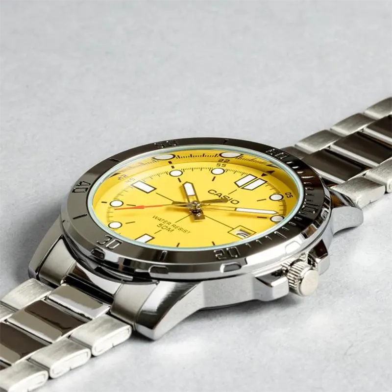 MTP-VD01 Reloj Casio para Hombre Pulsera de Metal Análogo