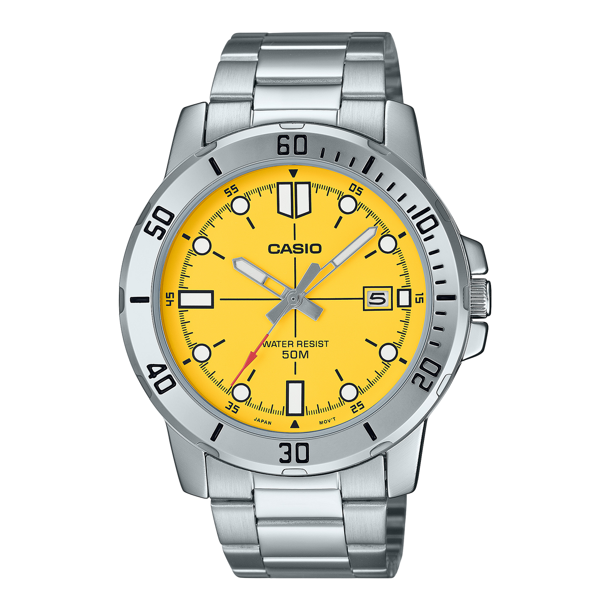 MTP-VD01 Reloj Casio para Hombre Pulsera de Metal Análogo