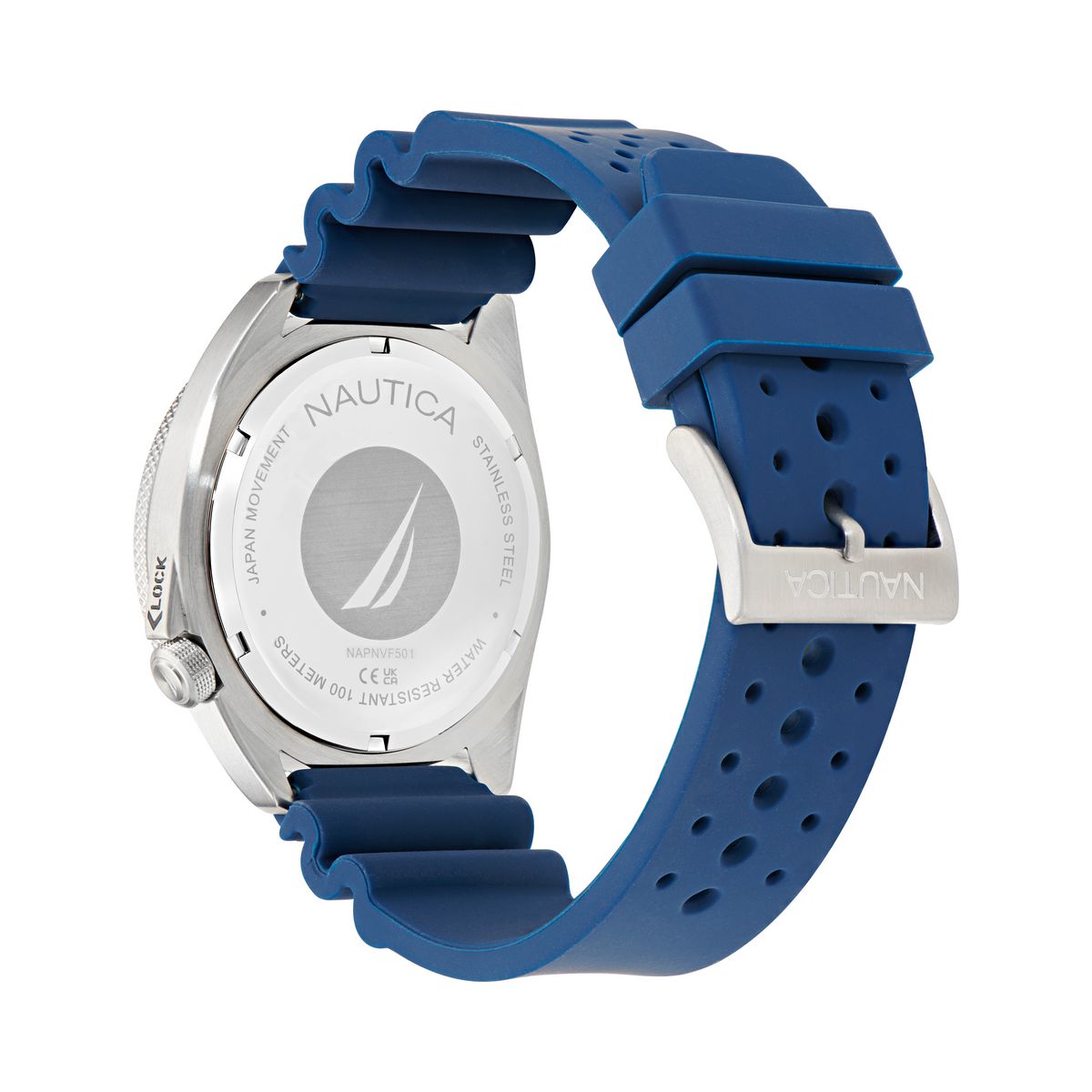 NAPNVF501 Reloj Nautica Vintage Sporty de hombre banda de resina