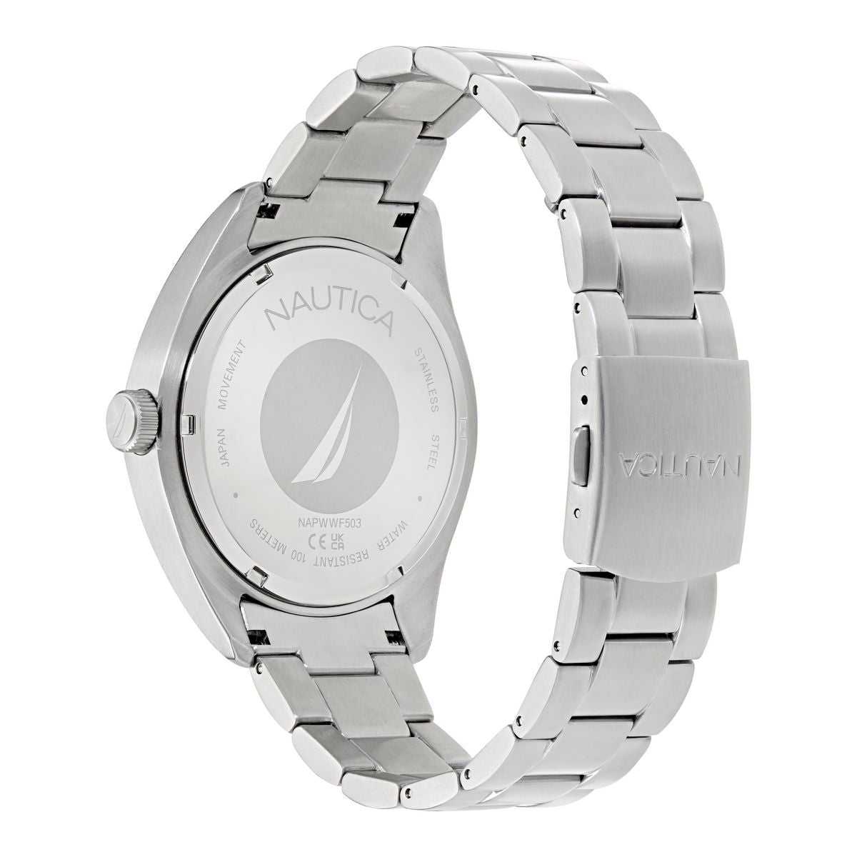 NAPWWF503 Reloj Nautica NCT Windward de hombre pulsera de metal
