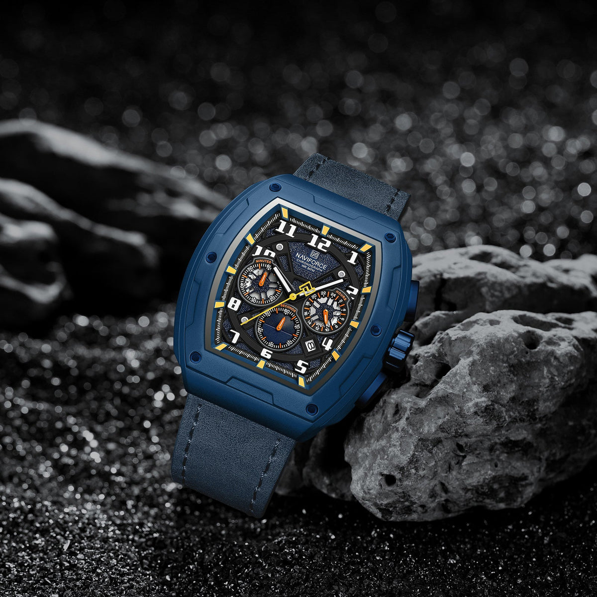 NF8053 Reloj Naviforce para caballero pulsera de cuero