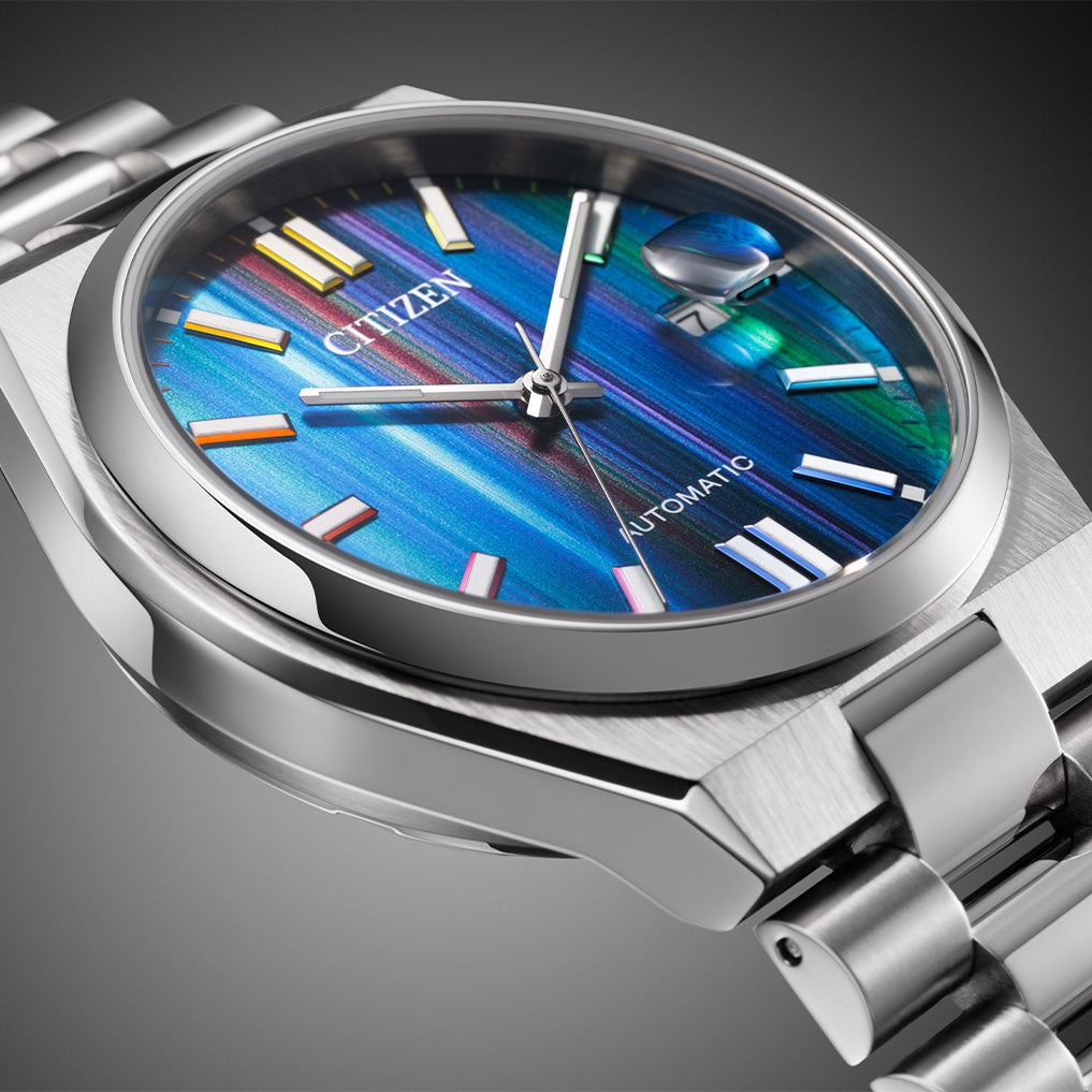 NJ0151-53W Reloj Citizen Tsuyosa de hombre pulsera de metal automático