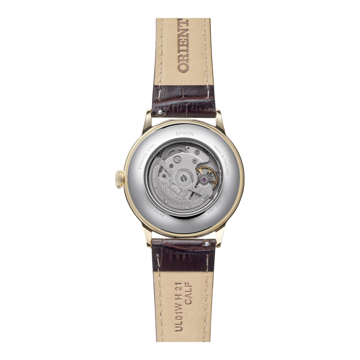 RA-AC0028S Reloj Orient Bambino de hombre correa de cuero
