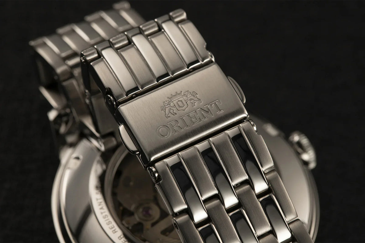 RA-AC0J02B Orient Contemporary de hombre pulsera de metal