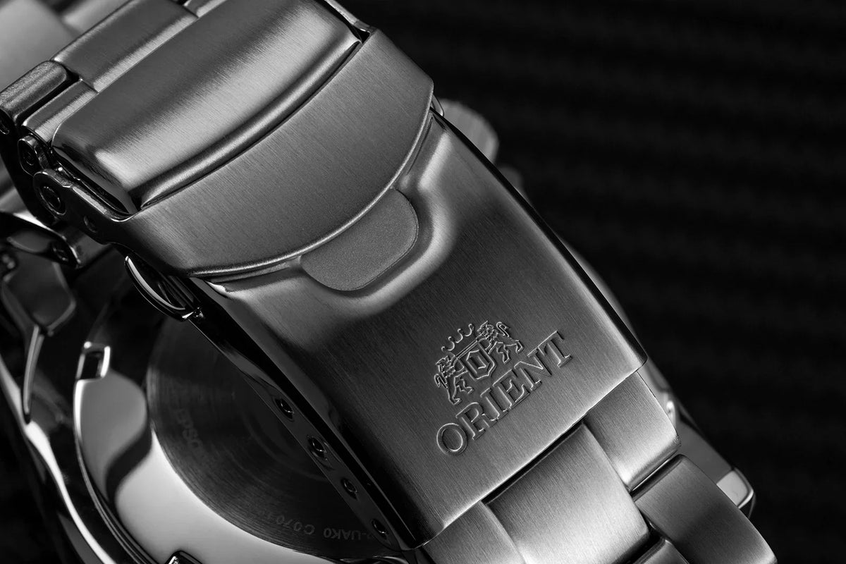 RA-AC0K03L Reloj Orient Triton de caballero pulsera de metal