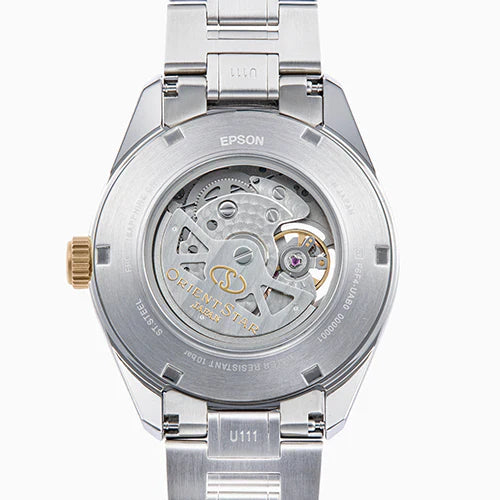 RE-AV0124G Reloj Orient Star Modern Skeleton de hombre correa de metal