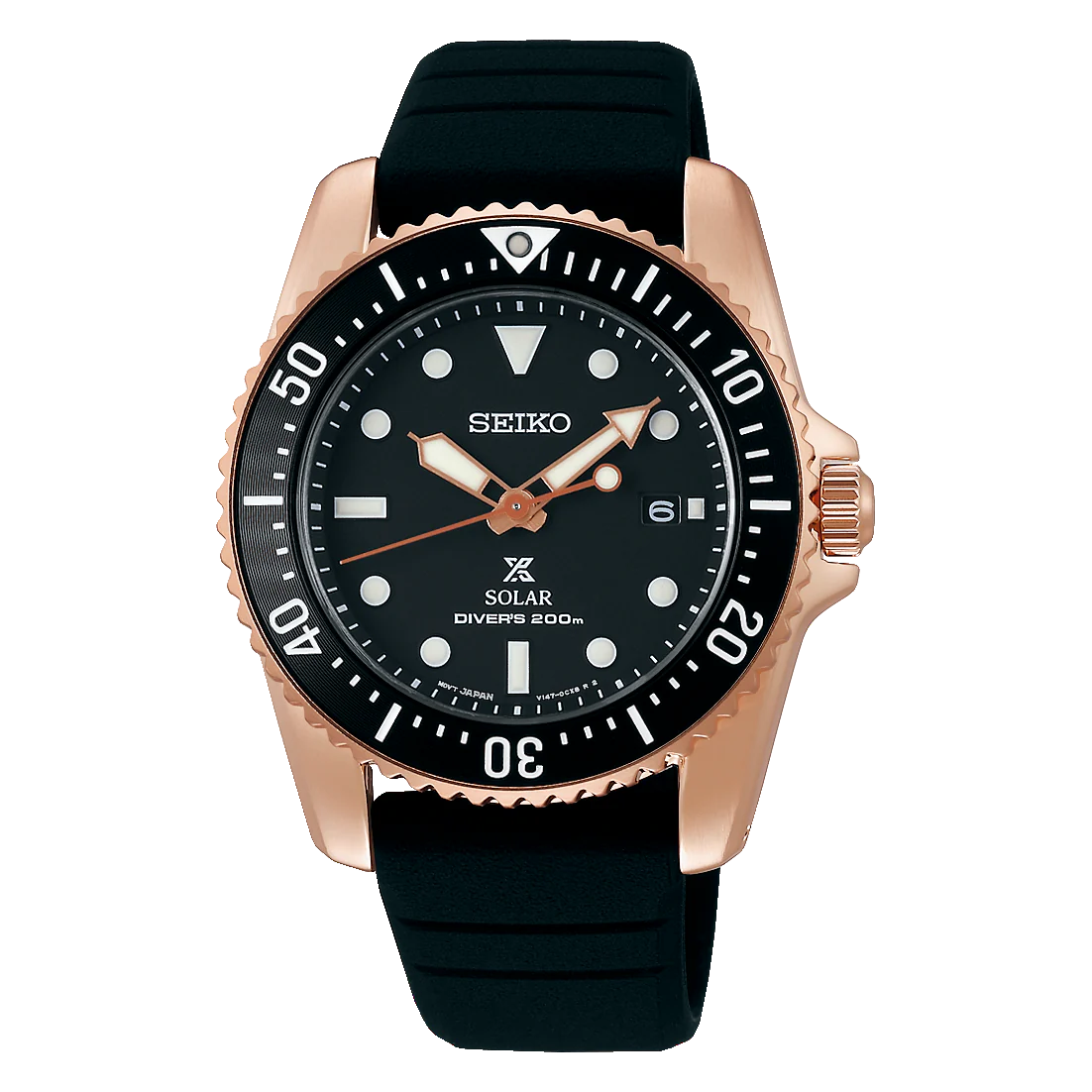 SNE586P1 Reloj Seiko Prospex Solar de caballero pulsera de resina
