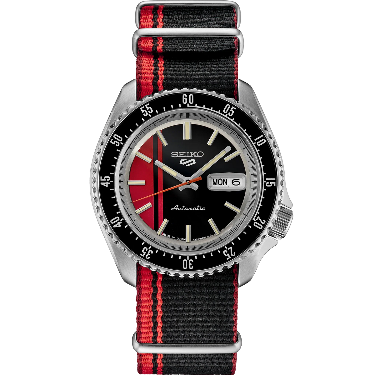 SRPK71 Reloj Seiko 5 Sports de hombre pulsera de tela