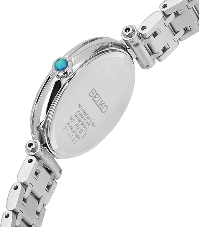 SRZ535 Reloj Seiko Classic de dama correa de acero inoxidable