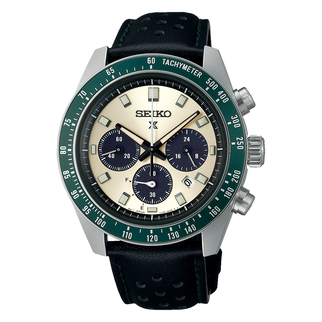 SSC943P1 Reloj Seiko Prospex Speedtimer de hombre pulsera de cuero 41 mm