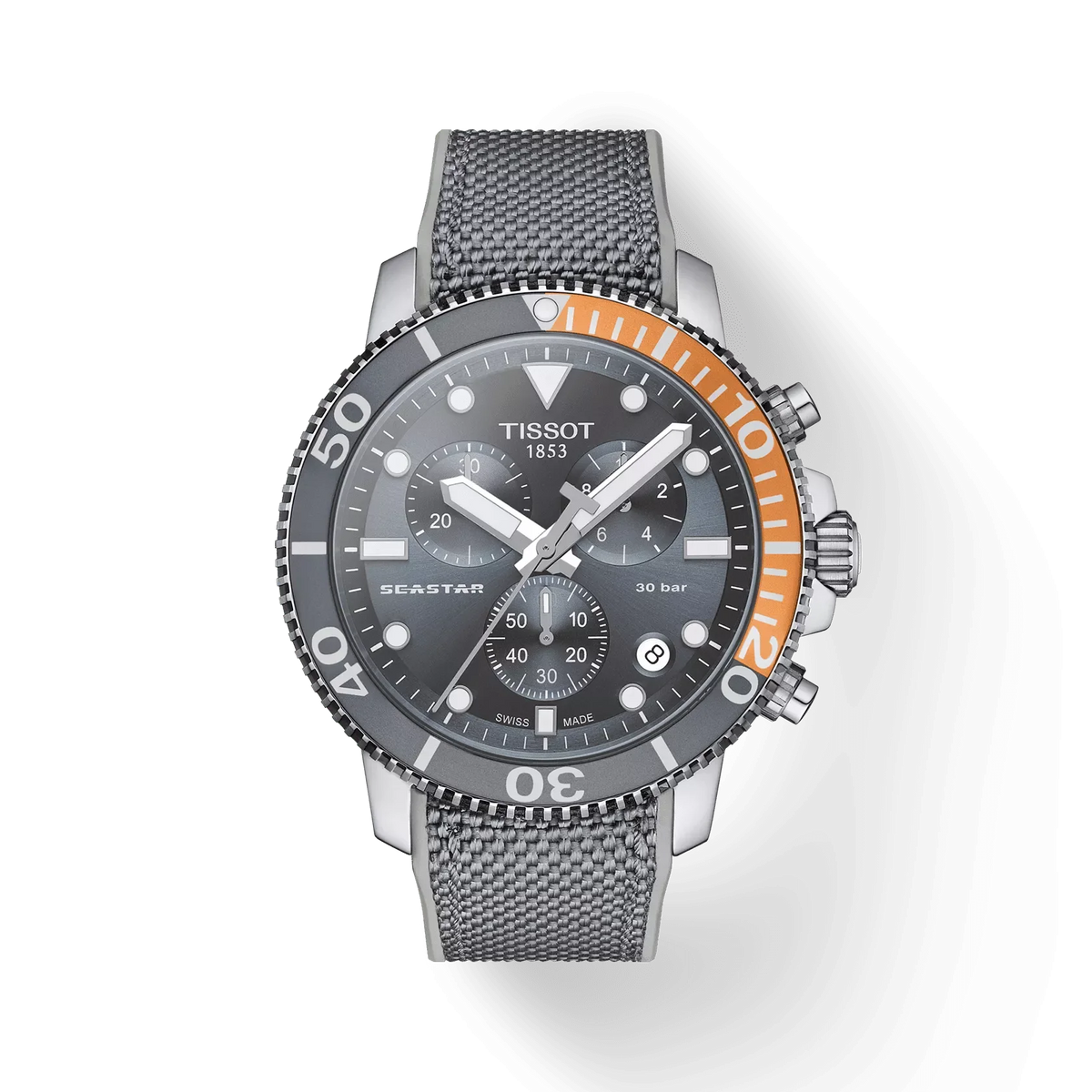 T120.417.17.081.01 Reloj Tissot Seastar de hombre correa de tela