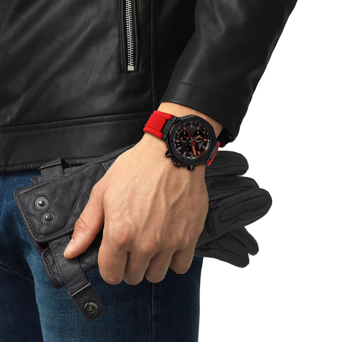 T141.417.37.061.01 Reloj Tissot T-Race de hombre correa de silicona