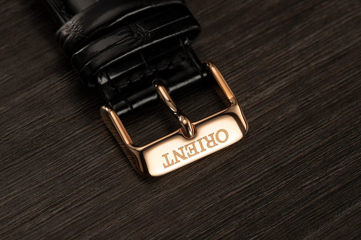 TAC00001B Reloj Orient Bambino de caballero pulsera de cuero