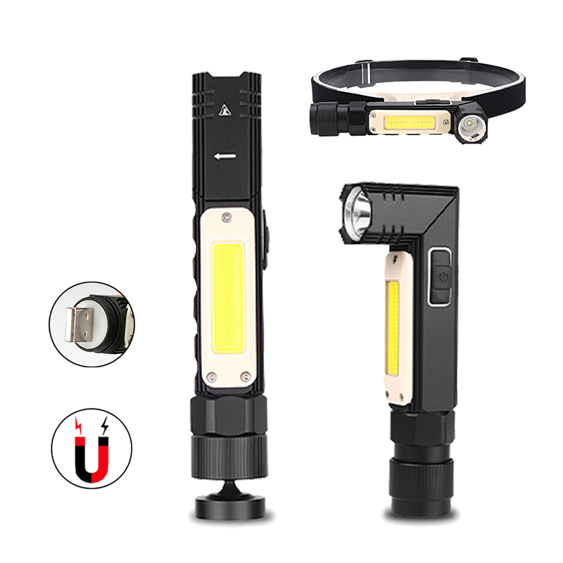 TS-WL167 Linterna Multifuncional 5 en 1 con Carga USB