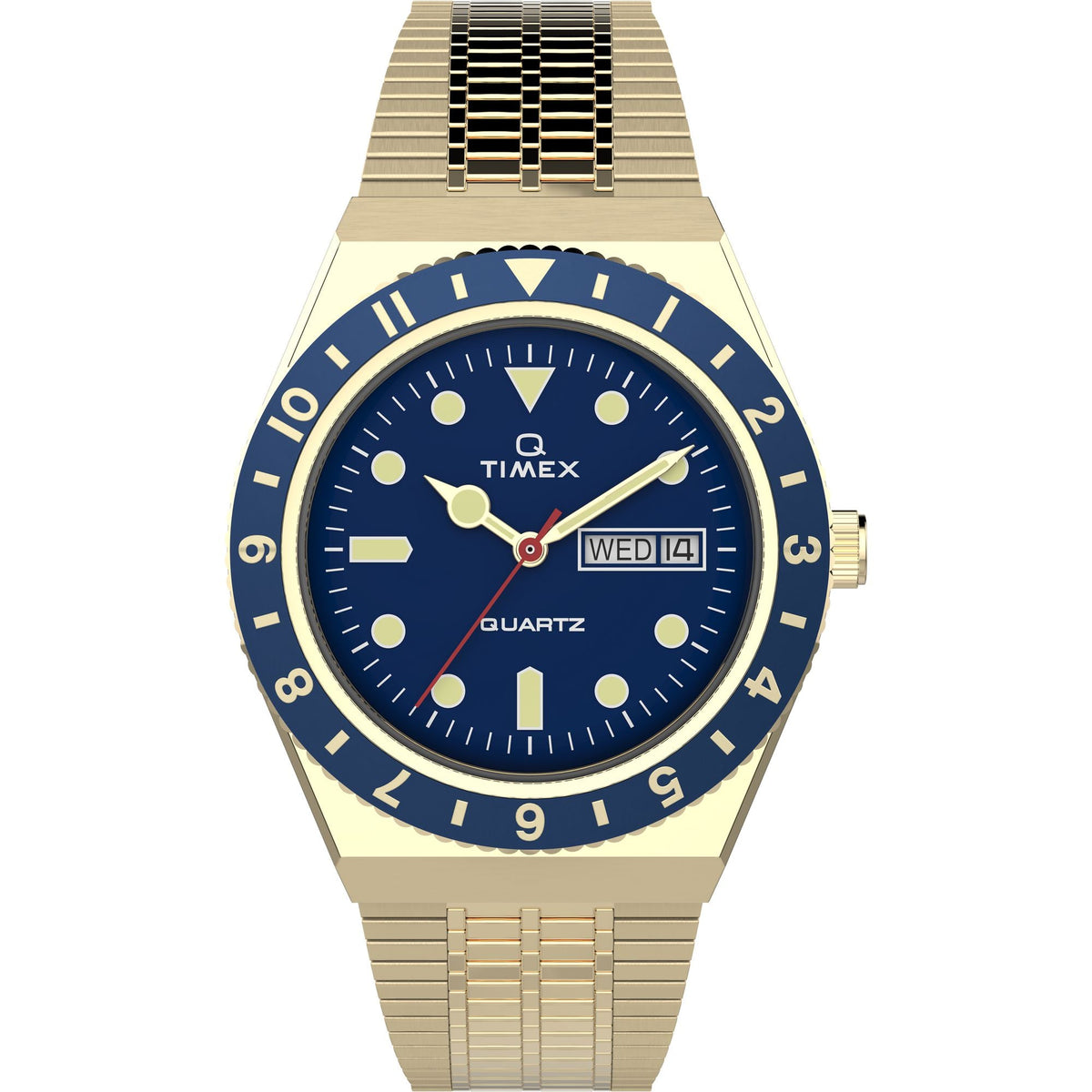 TW2U62000 Reloj Q Timex Reissue de hombre pulsera de metal 38 mm
