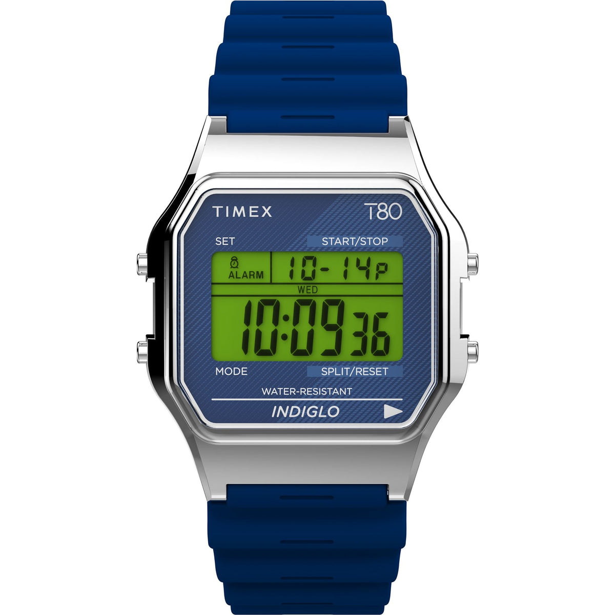 TW2V41200 Reloj Timex T80 unisex correa de resina 34 mm