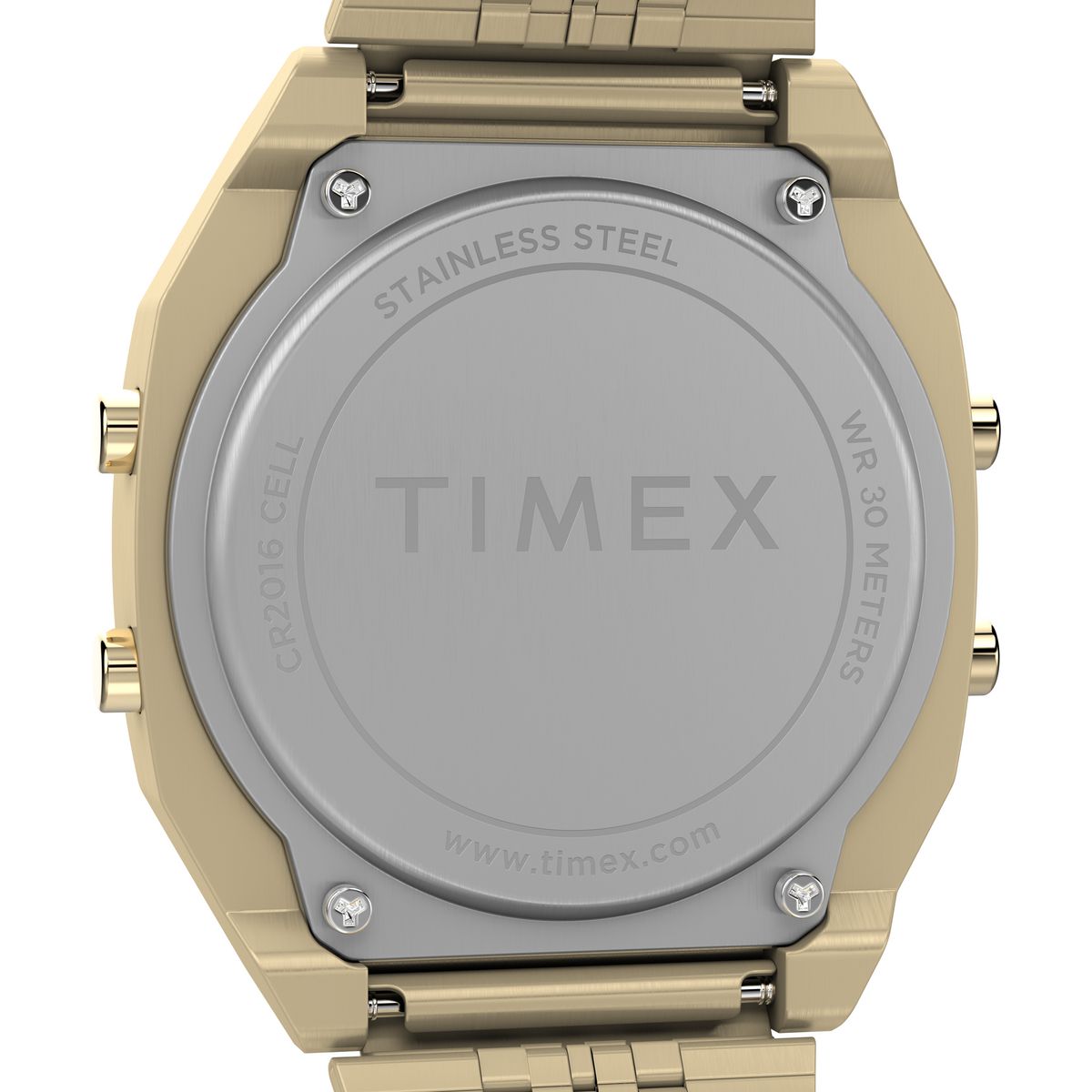 TW2V74300 Reloj Timex T80 unisex correa de metal