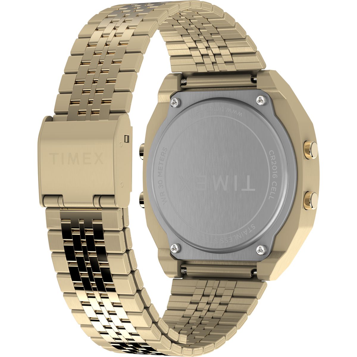 TW2V74300 Reloj Timex T80 unisex correa de metal
