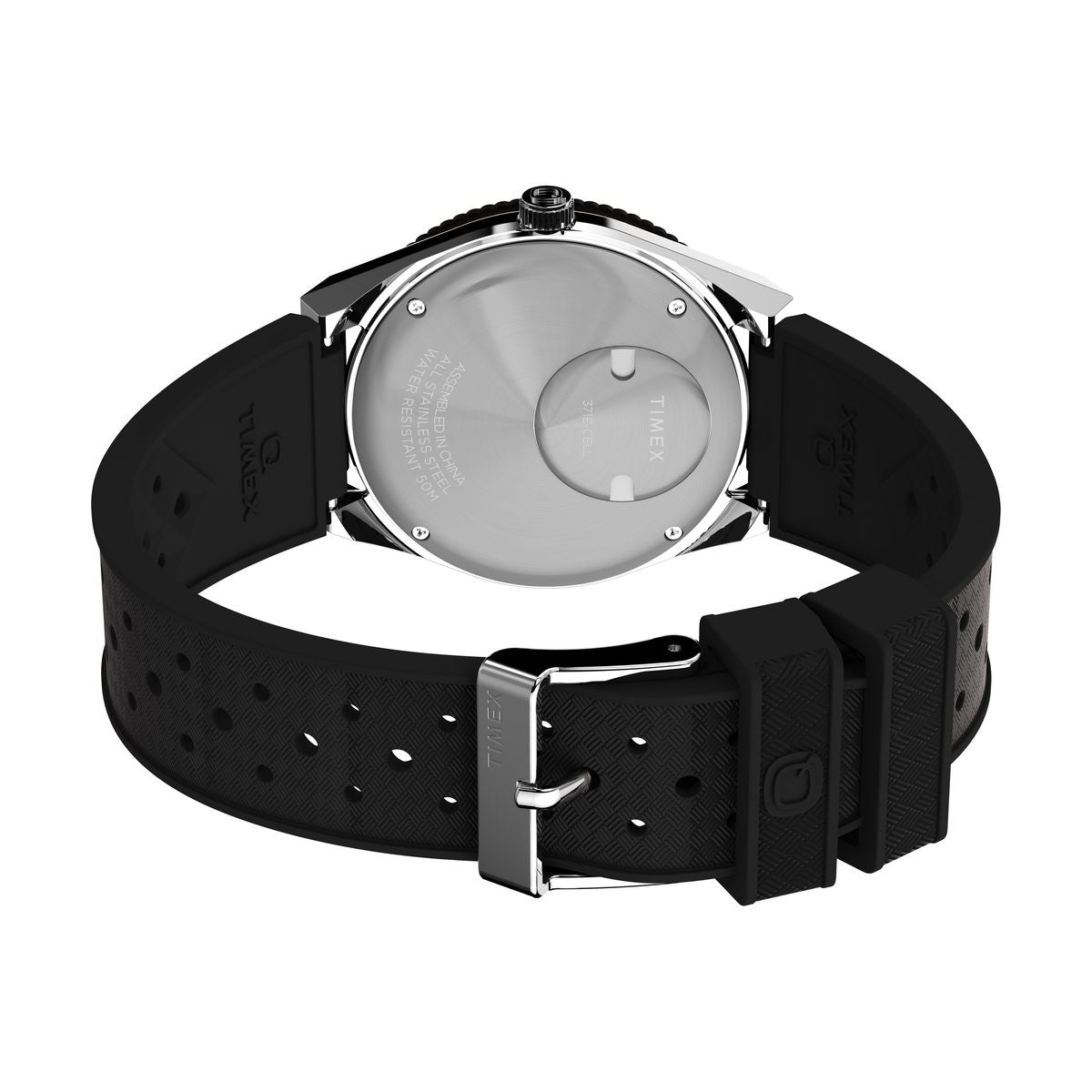 TW2W57500 Reloj Timex Q GMT de hombre correa de resina