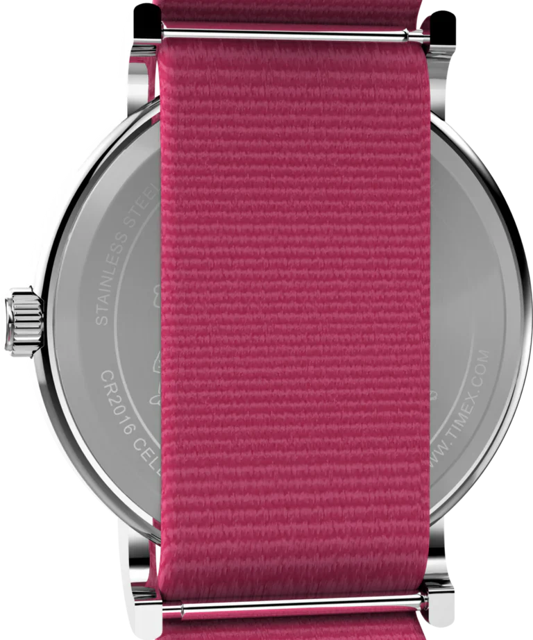 TW2W83100 Reloj Timex x Peaunuts de dama pulsera de tela 38 mm