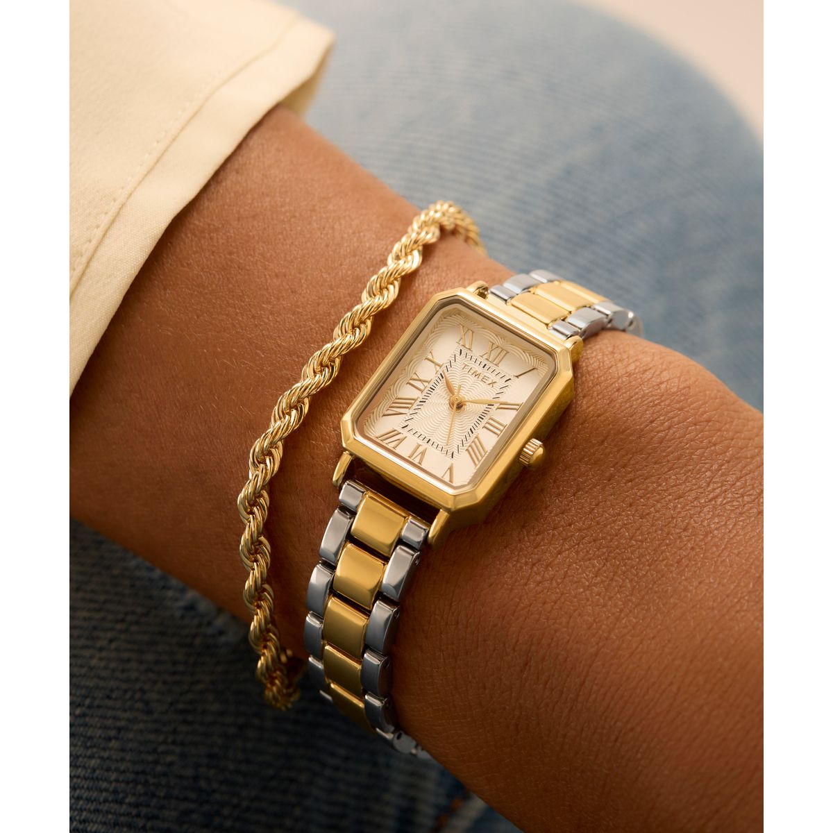 TW2Y01300 Reloj Timex Dress de dama pulsera de metal