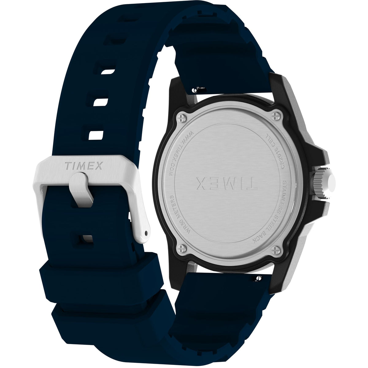 TW5M61100 Reloj Timex Diver Style de hombre pulsera de resina 42 mm