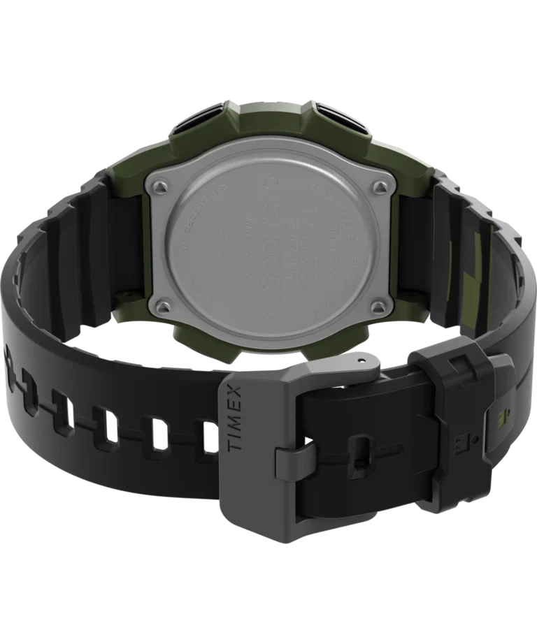 TW5M64900 Reloj Timex Ironman Shock Endure de hombre pulsera de caucho 42 mm
