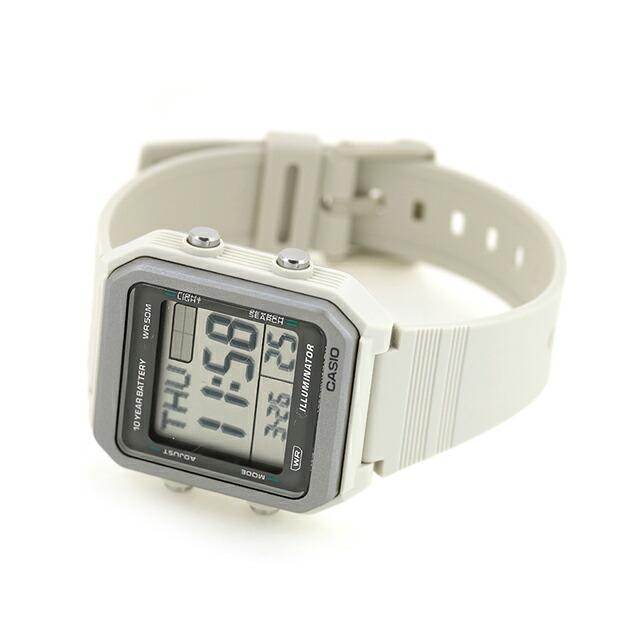 W-221H Reloj Casio unisex correa de caucho digital
