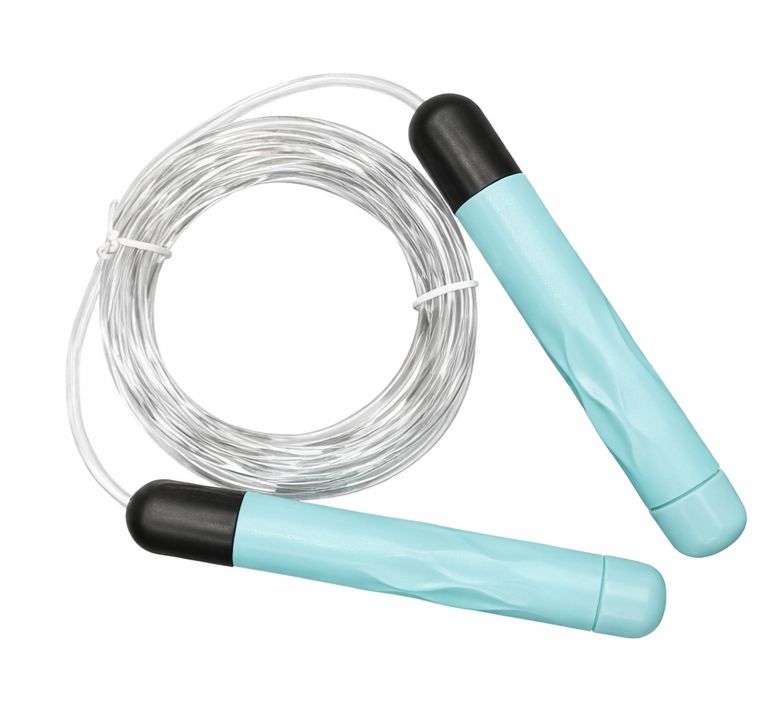 JF012 Cuerda de salto para gimnasio dos colores nylon