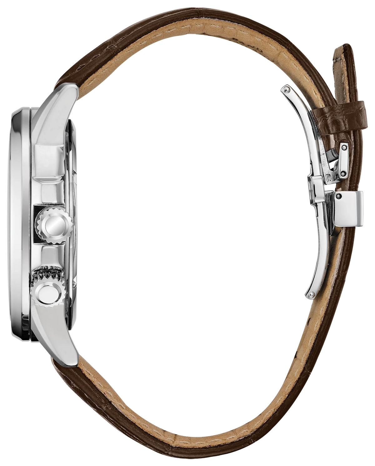bu2020-29x Reloj Citizen Calendrier de hombre pulsera de piel 44 mm