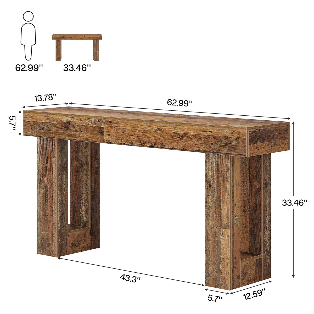 HOGA-JW1078 Mesa Tribesigns de MDF