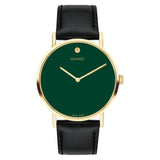 0607837 Reloj Movado Signature de hombre banda de piel 40 mm