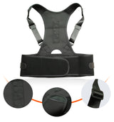 10-0005 Cinturón de soporte lumbar con tirantes