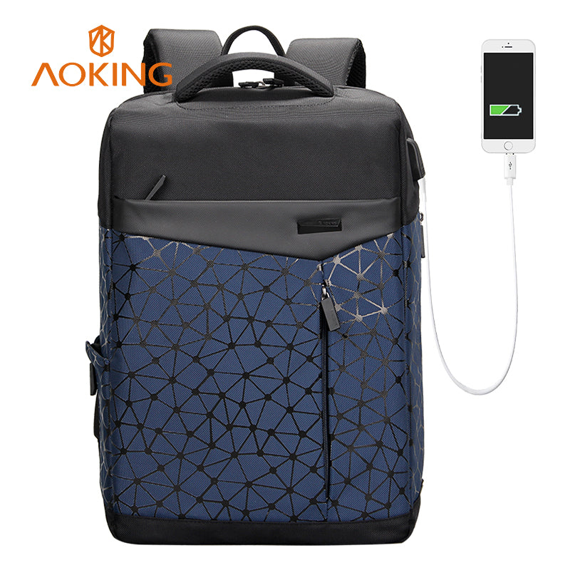 SN77282-21A Mochila Aoking para Laptop con entrada de Cable