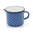 Pocillo peltre 14 cm azul