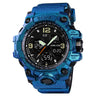 1155 Reloj Skmei para Hombre Pulsera de Caucho Doble hora